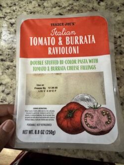 Trader Joe's Italian Tomato & Burrata Ravioloni