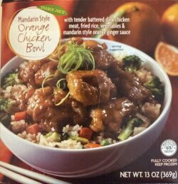 Trader Joe's Mandarin Style Orange Chicken Bowl