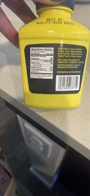 Trader Joe's Organic Yellow Mustard
