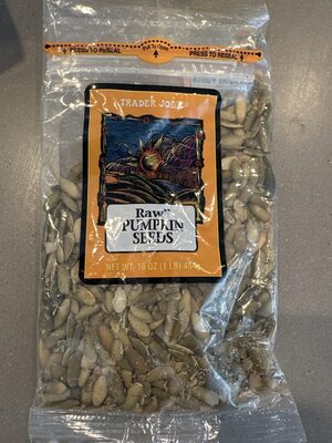 Trader Joe's Pumpkin Seeds Unroasted & Unsalted