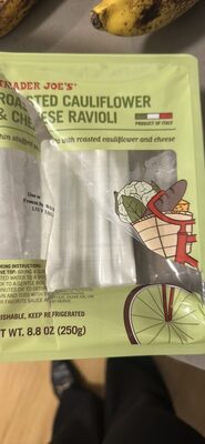 Trader Joe's Roasted Cauliflower & Cheese Ravioli