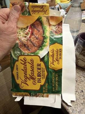 Trader Joe's Vegetable masala burgers