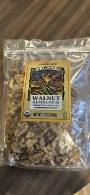 Trader Joe's WALNUT HALVES & PIECES UNROASTED & UNSALTED