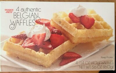 Trader joes Belgium waffles