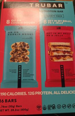 Trubar Plant Based Protein Bar