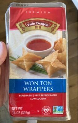 Twin Dragon Won ton wrappers