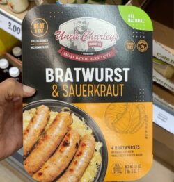 Uncle Charley's Bratwurst & Sauerkraut