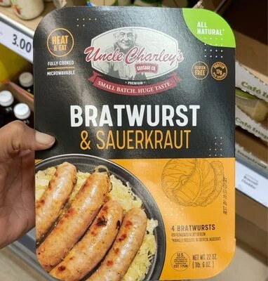 Uncle Charley's Bratwurst & Sauerkraut