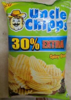 Uncle Chipps Potato chips (Spicy Treat flavour)20rs
