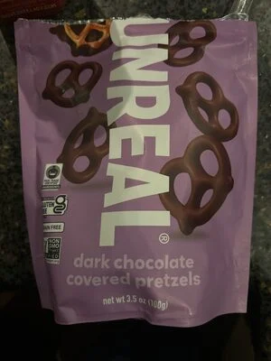 Unreal Dark Chocolate Covered Pretzels