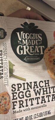Veggies Made Great Spinach Egg White Frittatas