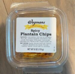 Wegmans Spicy Plantain Chips