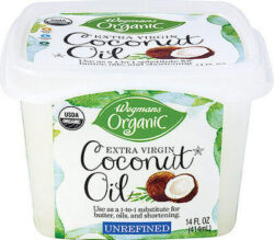 Wegmans Unrefined Extra Virgin Coconut Oil