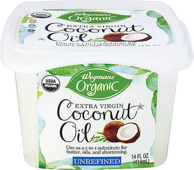 Wegmans Unrefined Extra Virgin Coconut Oil