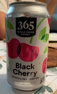 Whole Foods Market Black Cherry Sparkling Water