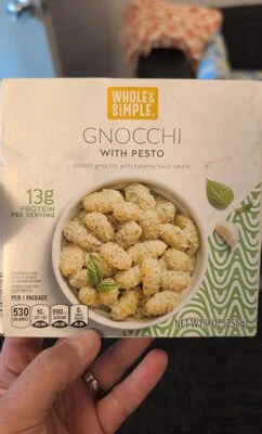 Whole & Simple Gnocchi With Pesto