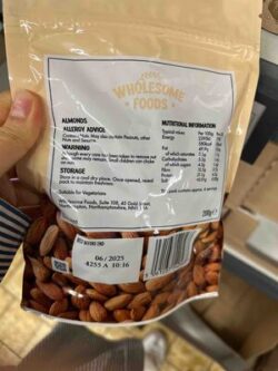 Wholesome Foods Almonds