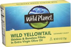 Wild Planet Wild Yellowtail Skinless & Boneless Fillets In Extra Virgin Olive Oil