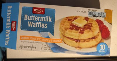 Winco Foods Butter milk waffles