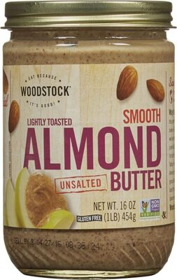 Woodstock Lightly Toasted Almond Butter
