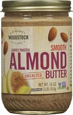 Woodstock Lightly Toasted Almond Butter