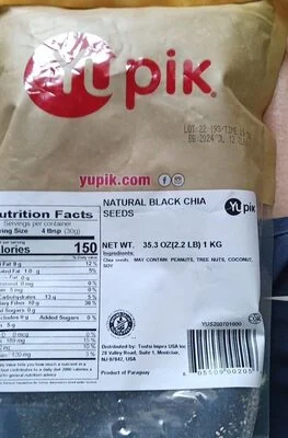 Yupik Natural Black Chia Seeds