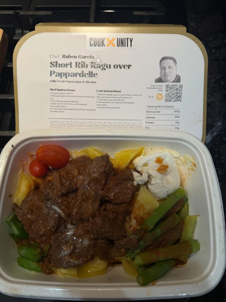 Approved reader photo of Short Rib Ragu over Pappardelle