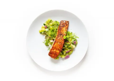 Pan-Fried Cajun Salmon