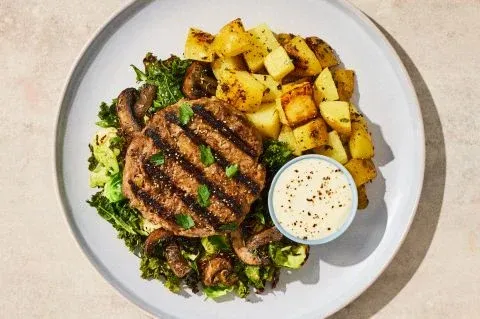 Mushroom Swiss Burger