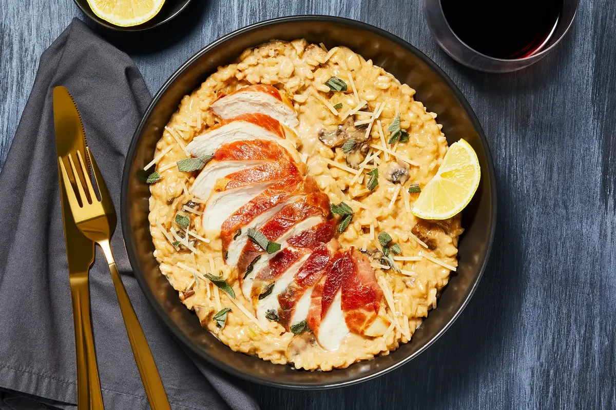 Prosciutto Wrapped Chicken with Sage