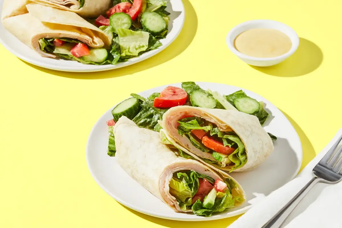 Deli Style Turkey Wraps