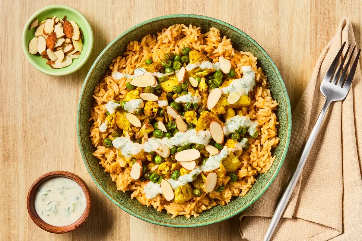 Spiced Salmon & Cauliflower Bowls