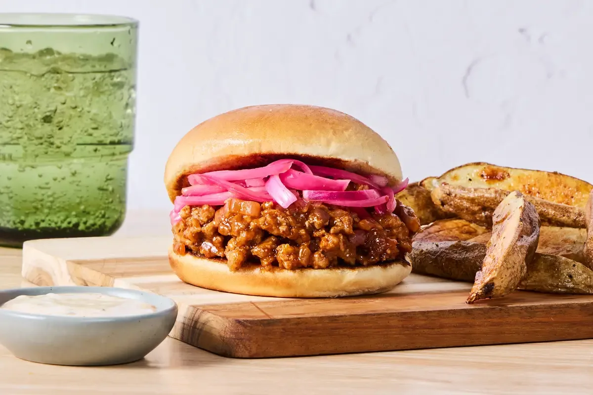 Old School BBQ Pork Sloppy Joes