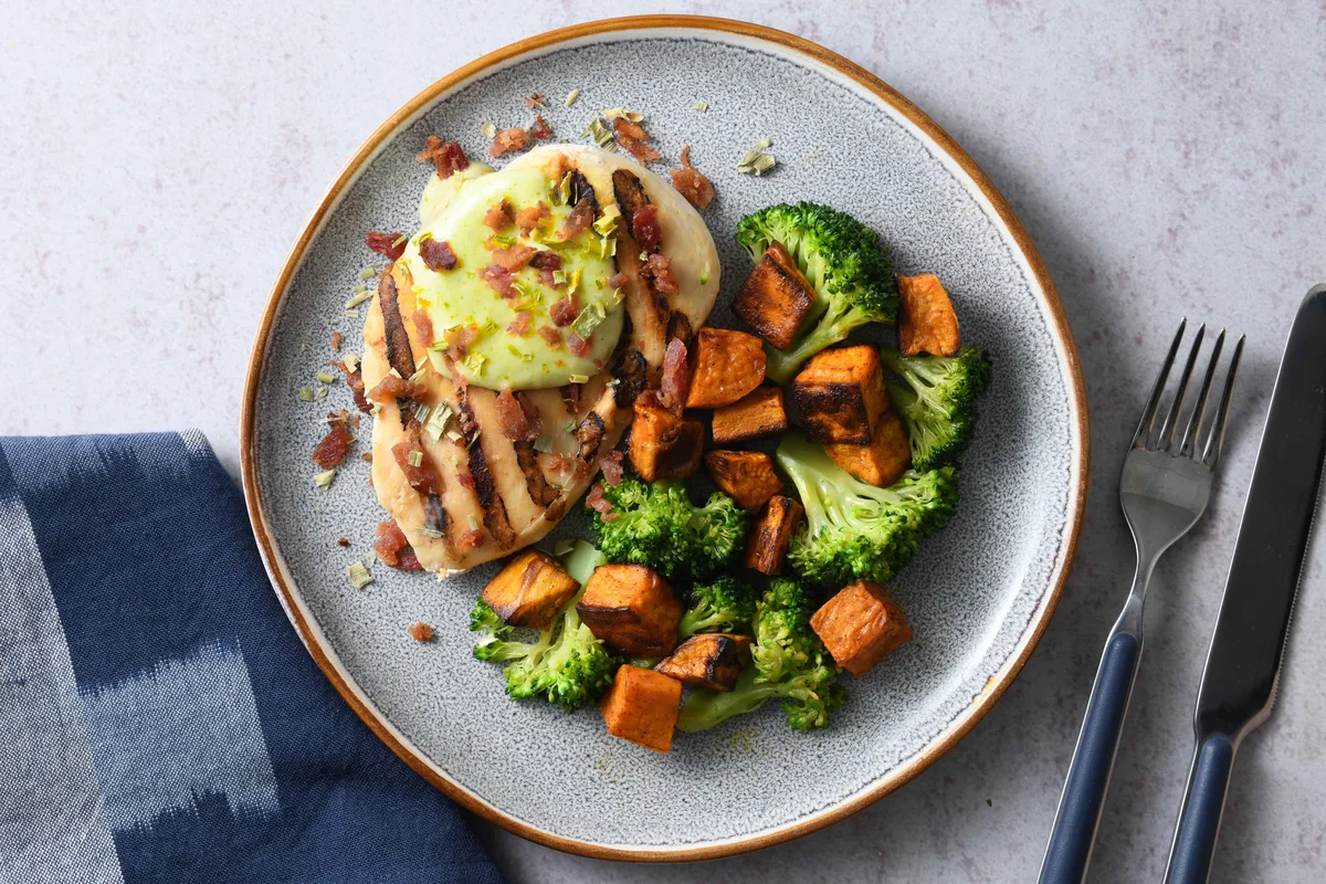 Poblano Bacon Chicken Breast