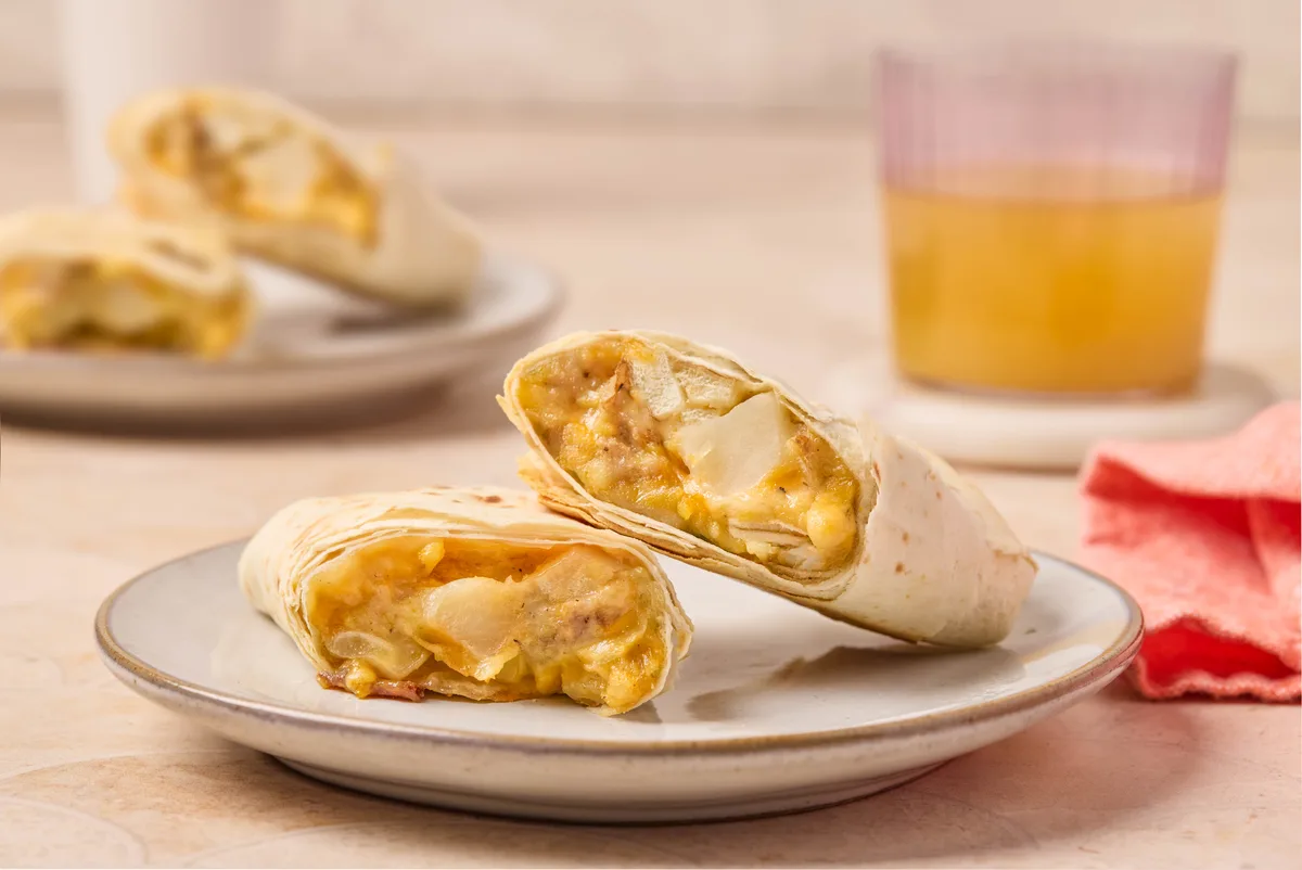 Sausage, Egg & Cheese Breakfast Burrito