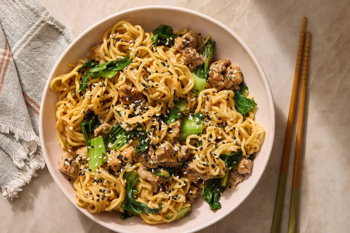 Pork Sesame Noodles