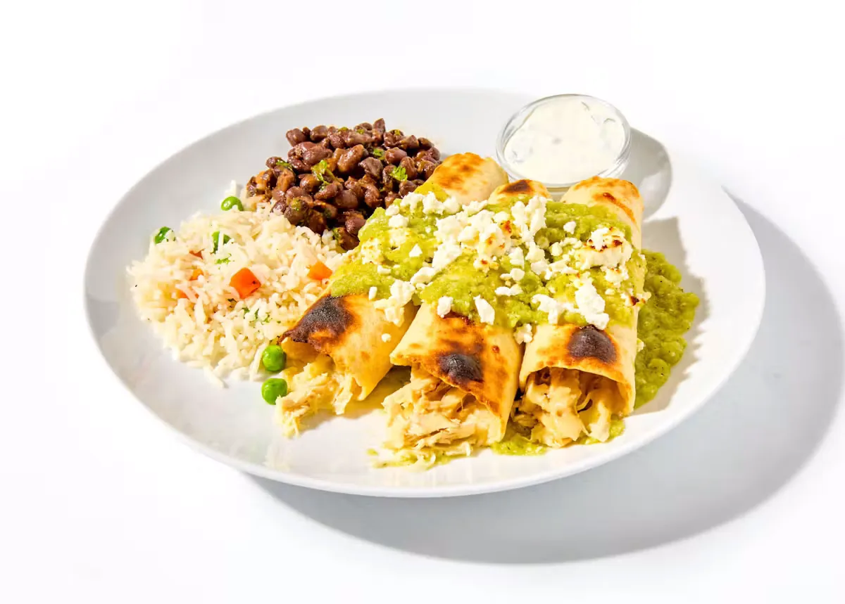 California Style Chicken Enchiladas