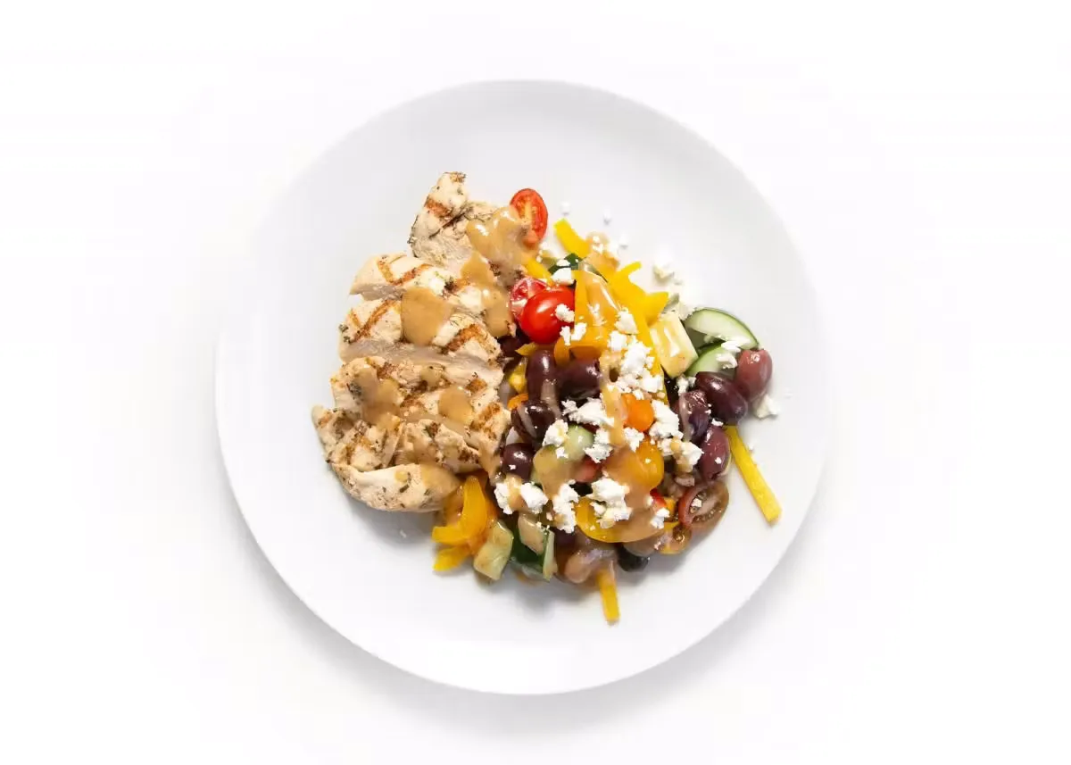 Greek Grilled Chicken Salad