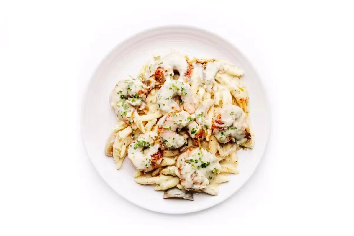 Creamy Shrimp Scampi Cavatelli