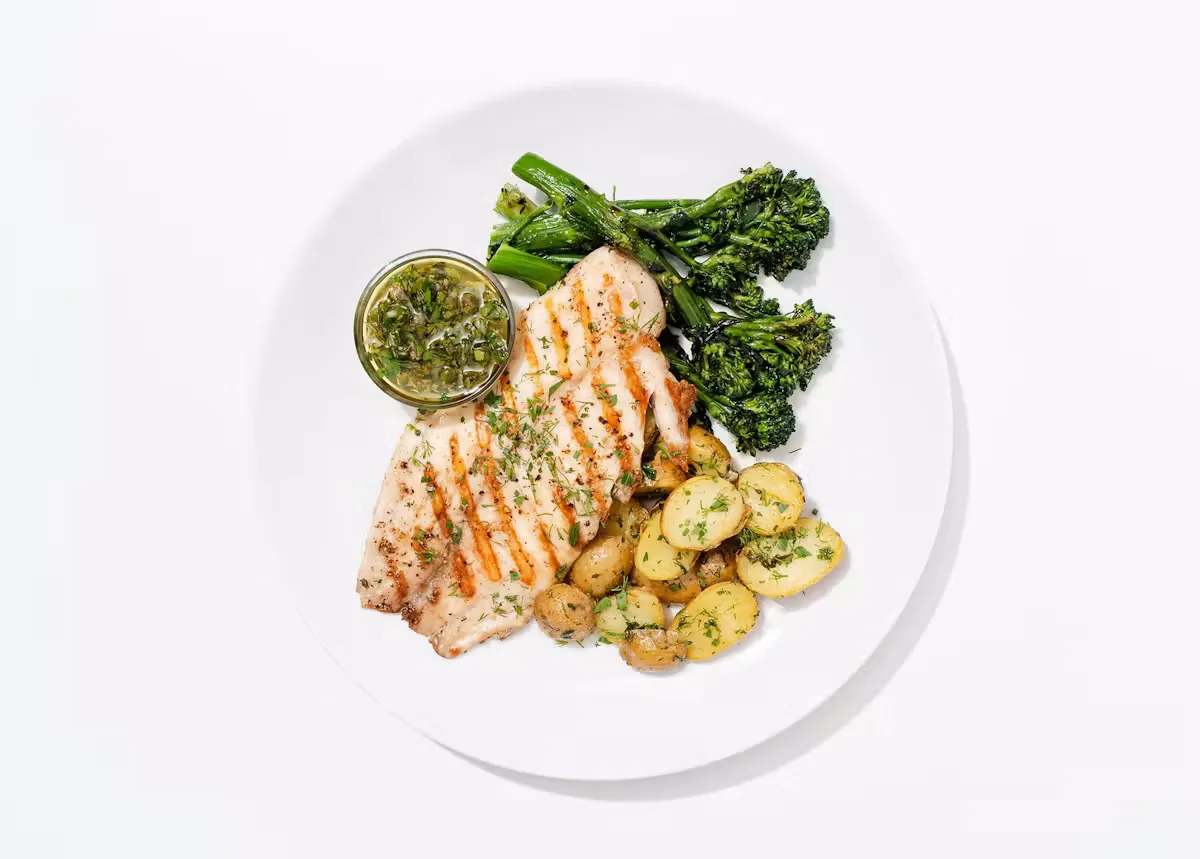 CookUnity menu photo of Oven Roasted Branzino