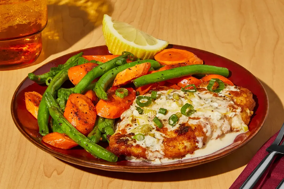 Creamy Lemon Garlic Chicken Scaloppine
