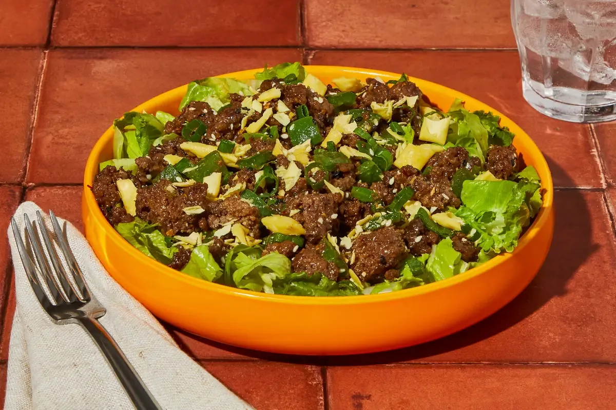Sweet Thai Beef & Bell Pepper Salad