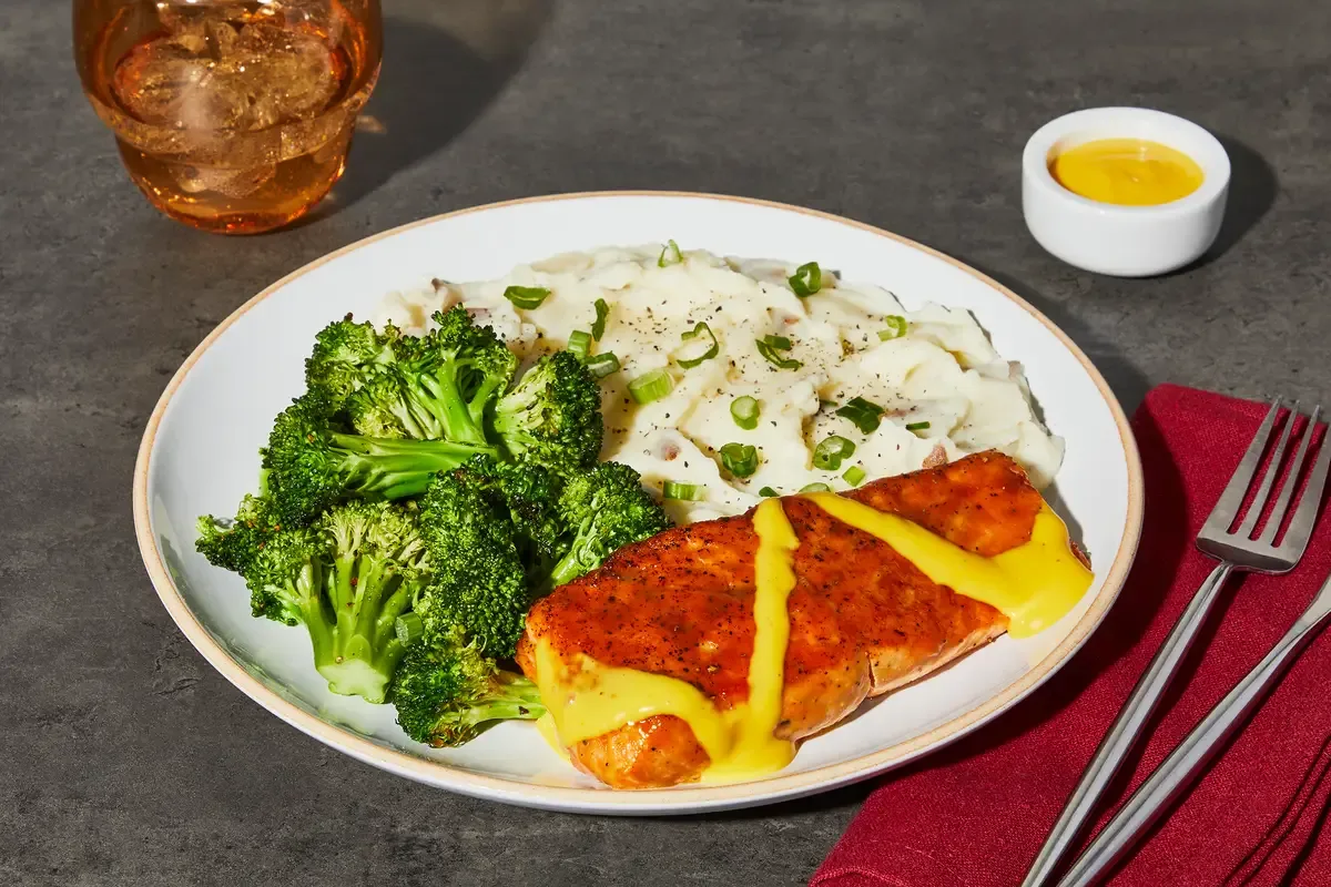 Dijon Brown Sugar Salmon