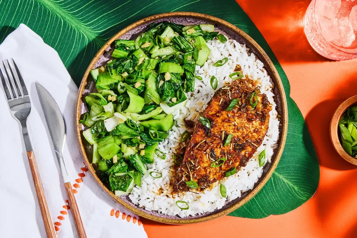 Filipino Style Braised Chicken & Rice