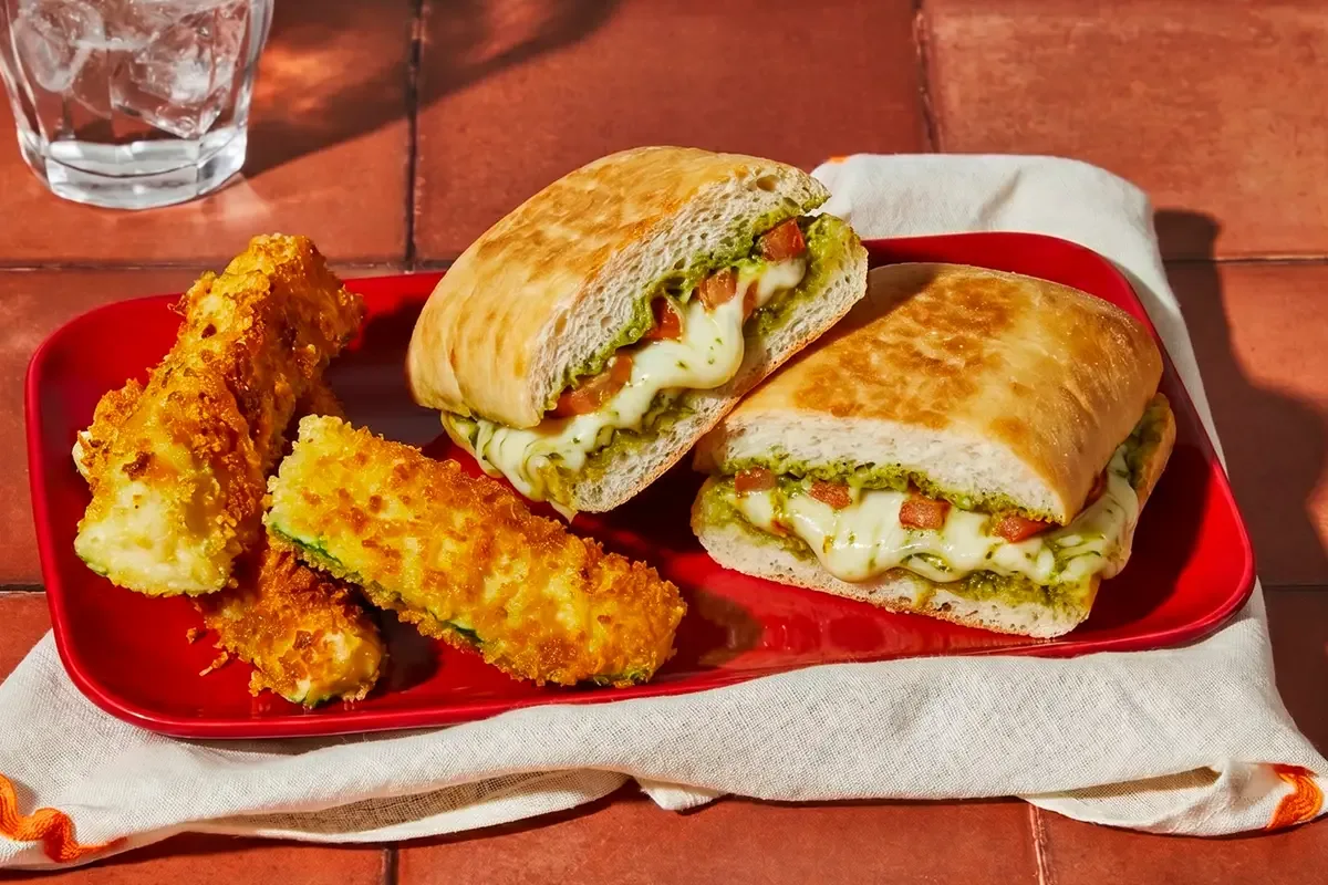 Bacon Pesto Caprese Panini