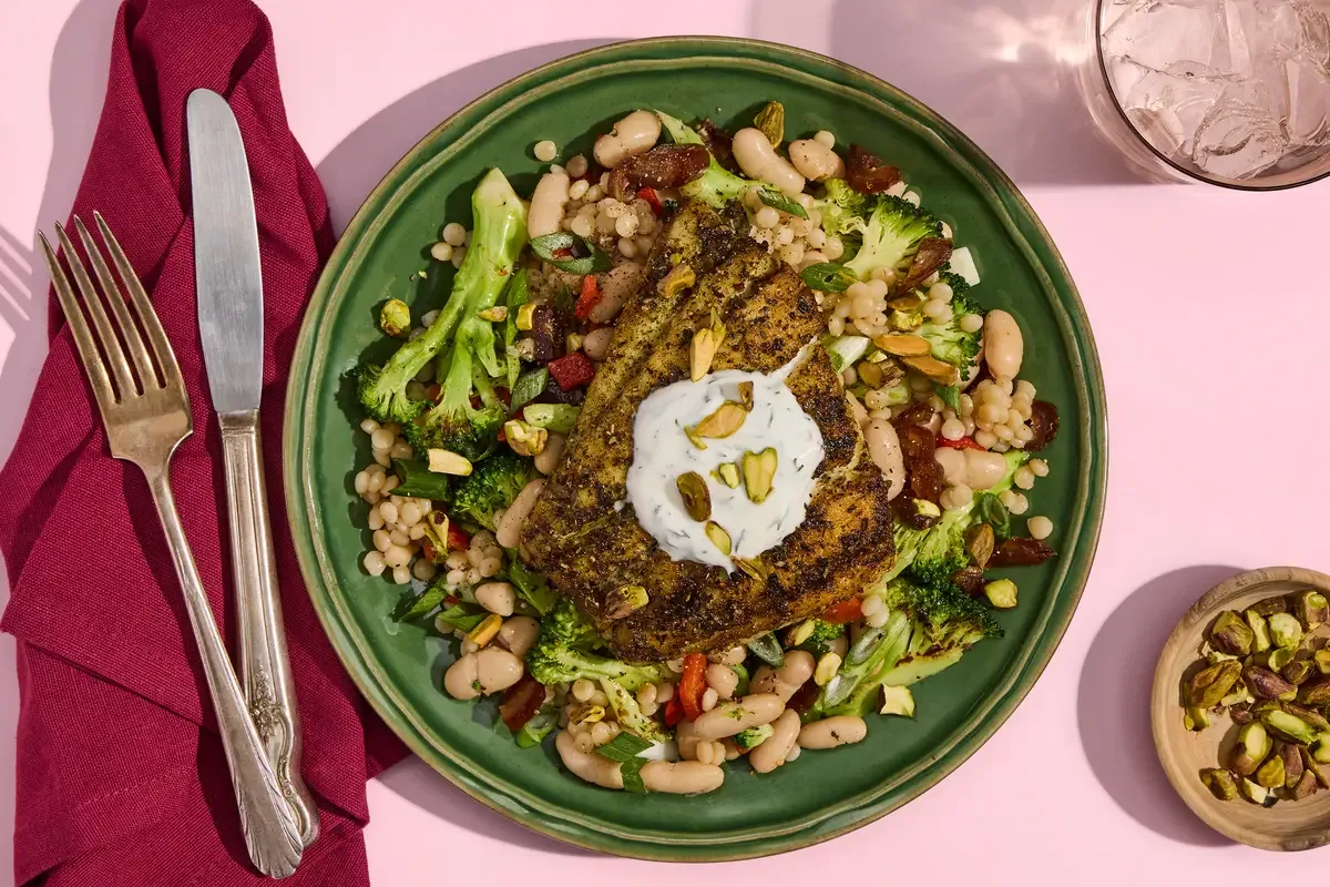 Barramundi & Shrimp with Couscous