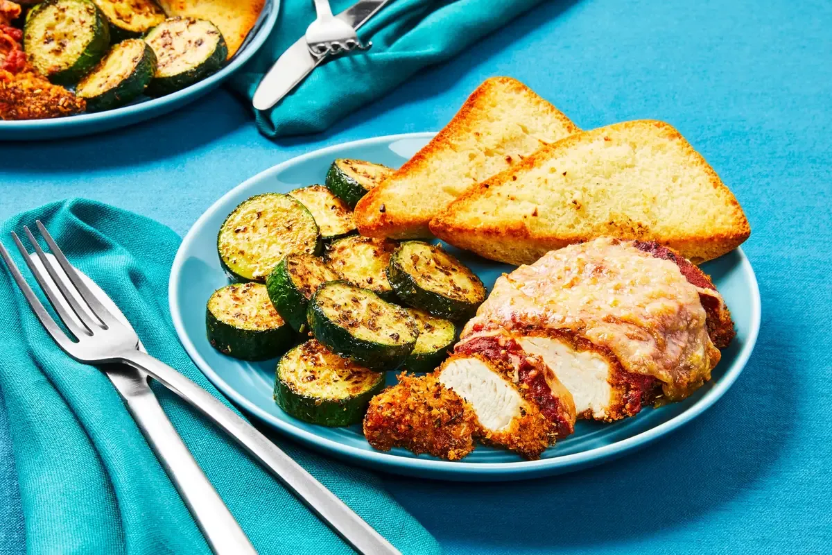 Cheesy Marinara Chicken Milanese