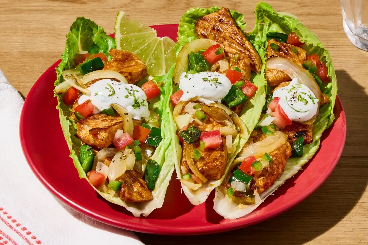 Tex Mex Marinated Steak Lettuce Wraps