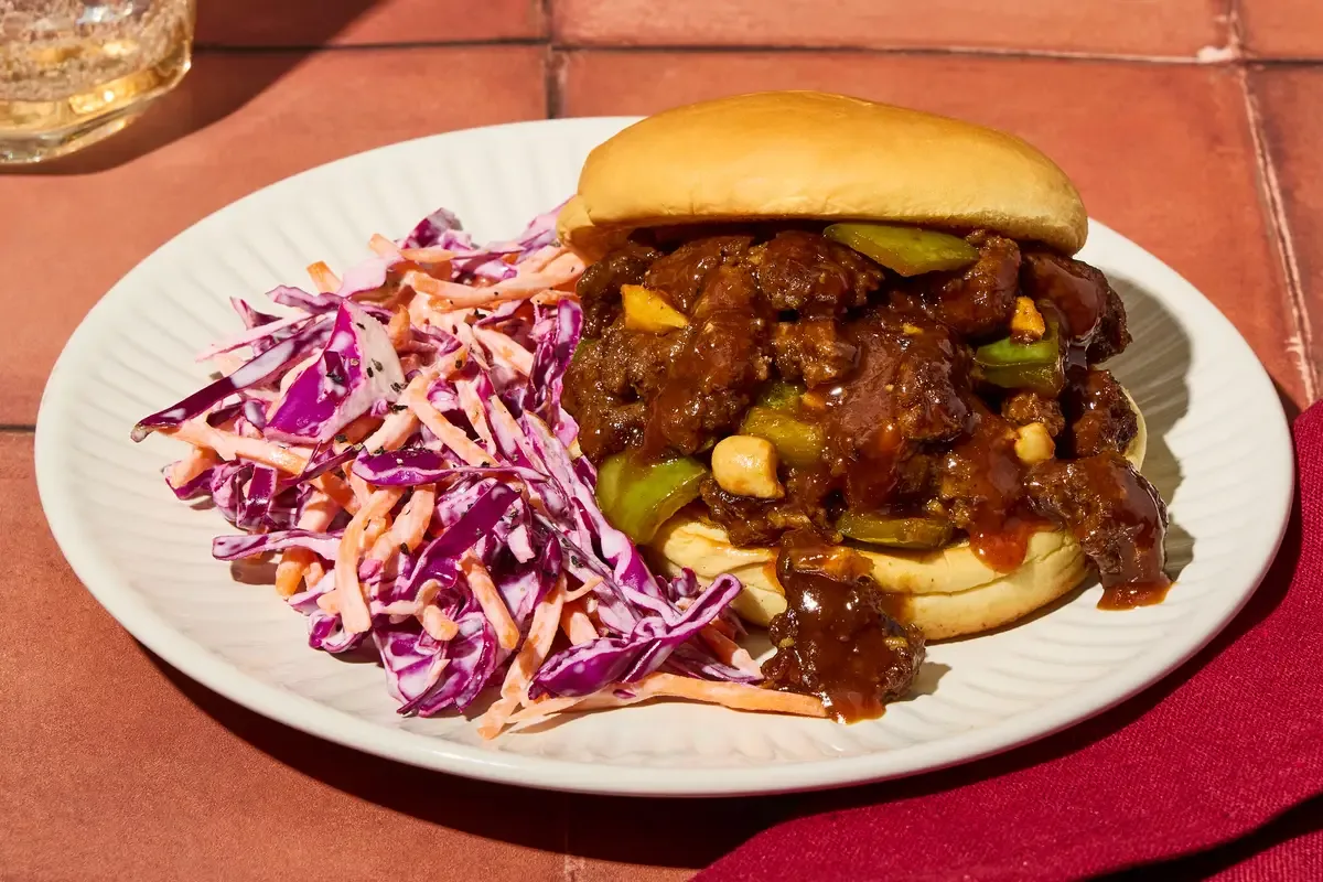 Kung Pao Turkey Sloppy Joes