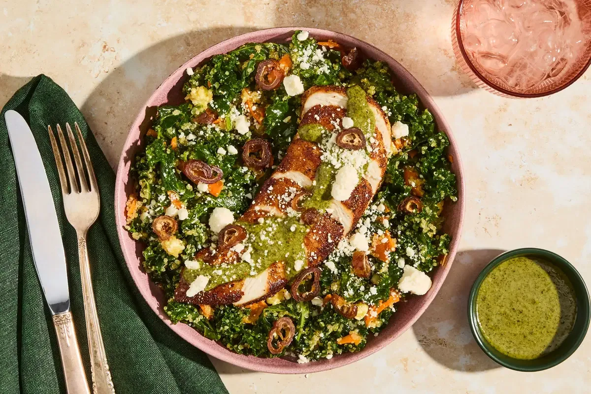 Moroccan Organic Chicken & Quinoa Bowls